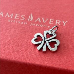 James Avery Shamrock of hearts charm! Perfect for St. ☘️ day! New never worn!